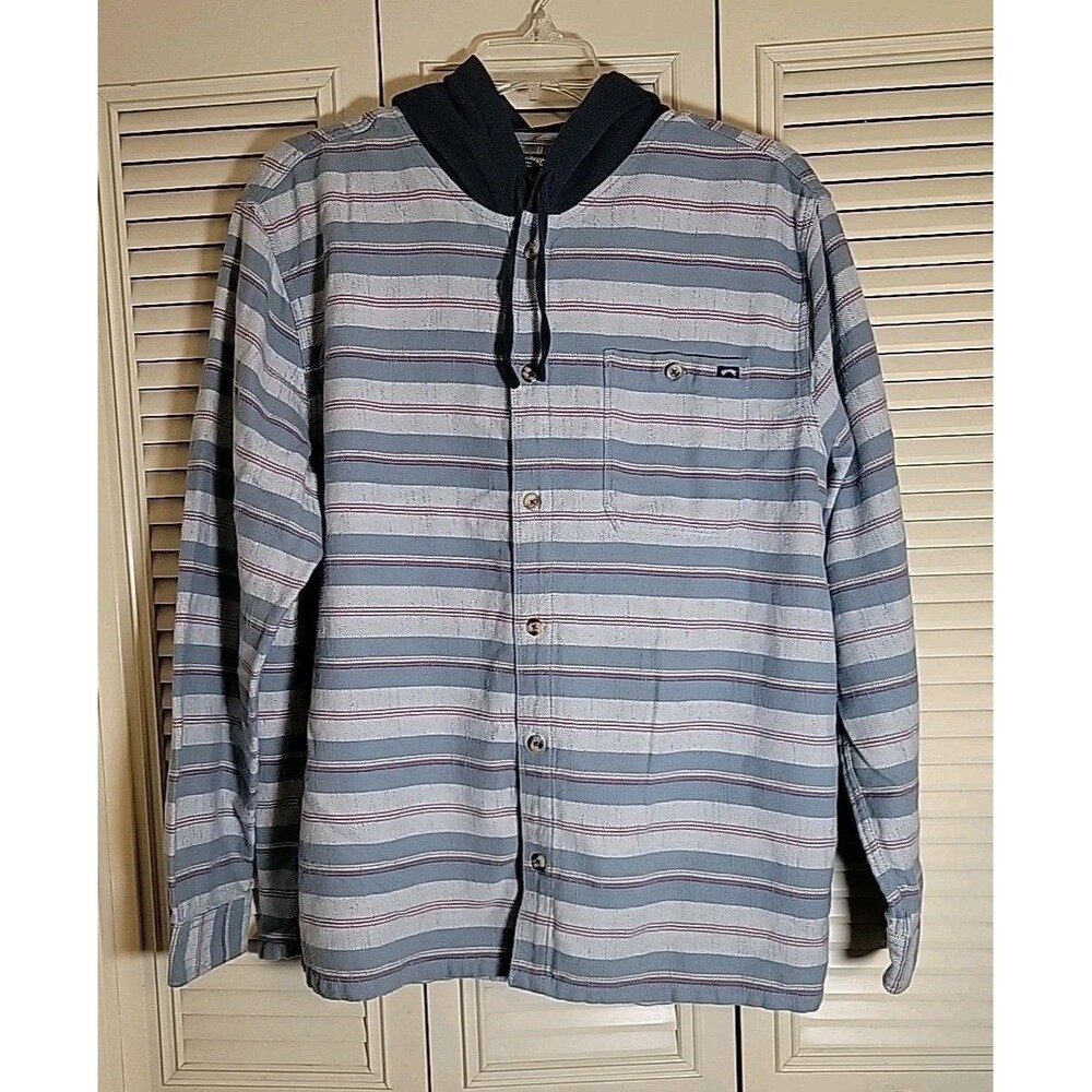 Billabong Baja Flannel Hoodie Men's XXL Comfy Casual